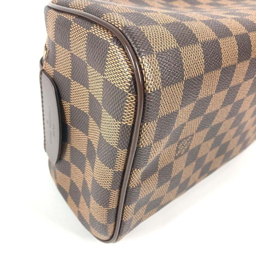 LOUIS VUITTON Authentic Brown Damier Canvas Pouch - Picture 7 of 16